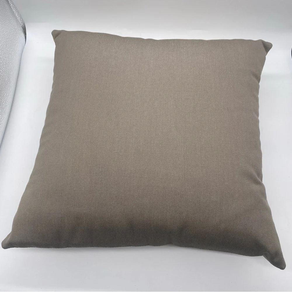 NEW Leather Luxury Pillow Cover (Only).Size 18x18
